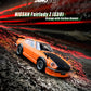 Inno64 Nissan Fairlady Z (S30) Orange With Carbon Bonnet 1:64