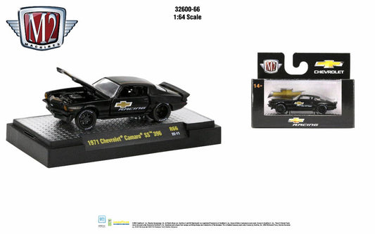 M2 Machines Auto-thentics Release 66 1971 Chevrolet Camaro SS 396 Black 1:64