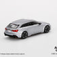 Mini GT Box Version 372 Audi RS 6 Avant Carbon Black Edition Florett Silver 1:64