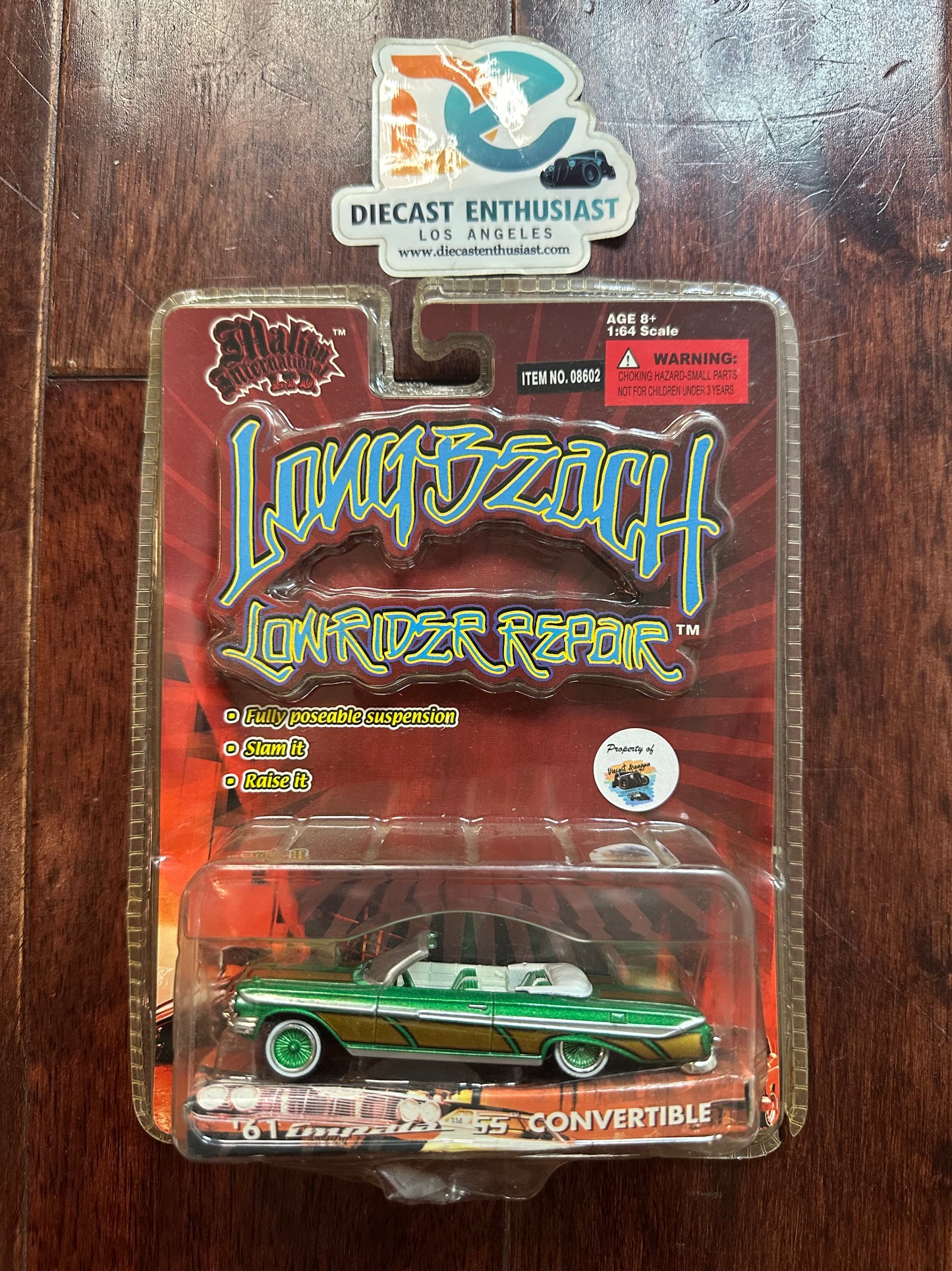 Malibu International Long Beach Lowrider Repair Set 1:64