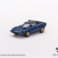 Mini GT Box Version 411 Lancia Stratos HF Stradale Bleu Vincennes 1:64