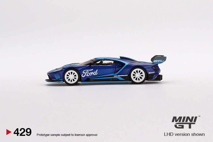 Mini GT Mijo Exclusives 429 Ford GT Mk II Ford Performance Blue 1:64