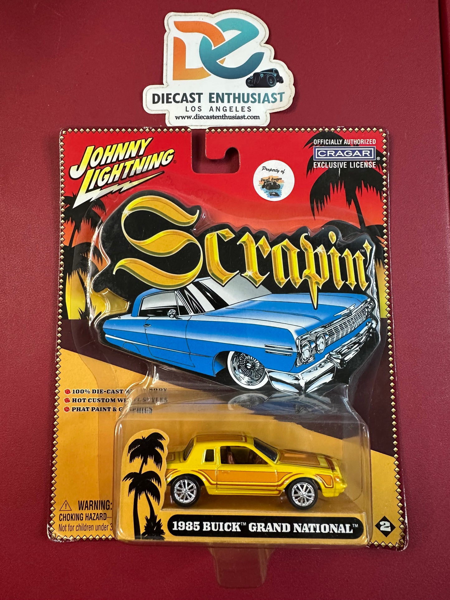 Johnny Lightning Scrappin' Series Cadillac Impala Monte Carlo Set 1:64