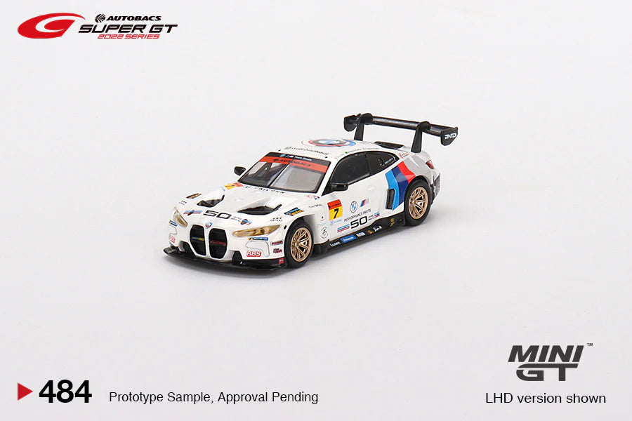 かすみ様限定MINI GT BMW M4 GT3 #7 Studie x CSL Mini GT Japan Exclusives 484 BMW M4 GT3 #7 BMW Team Studie x
