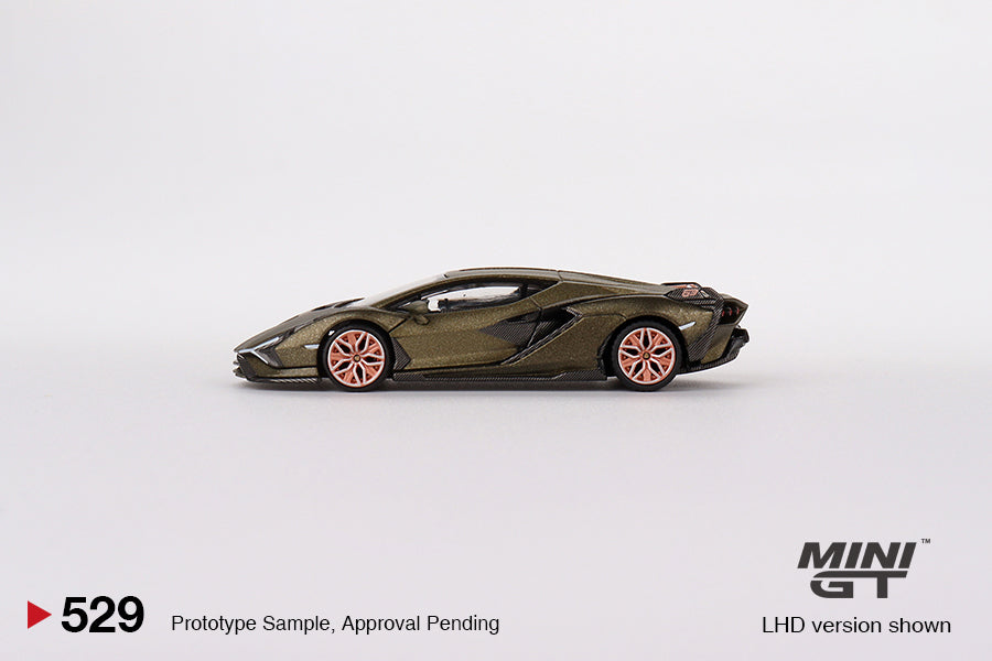 Mini GT Box Version 529 Lamborghini Sian FKP 37 Presentation 1:64