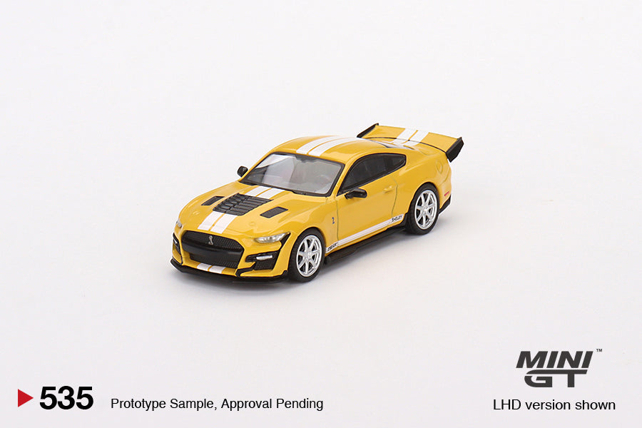 Mini GT Box Version 535 Shelby GT500 Dragon Snake Concept Yellow 1:64