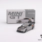 Mini GT Box Version 545 Nissan Silvia Top Secret Silver 1:64