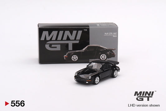 Mini GT Box Version 556 RUF CTR 1987 Black 1:64