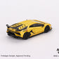 Mini GT Box Version 563 Lamborghini Aventador SVJ Giallo Orion Yellow 1:64