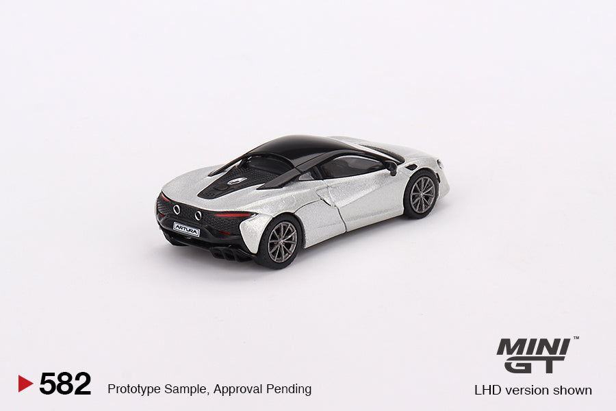MGT00582-L MCLAREN ARTURA-ICE SILVER 1/64 MINI GT MGT00582-L MCLAREN ARTURA-ICE SILVER 1/64 MINI GT