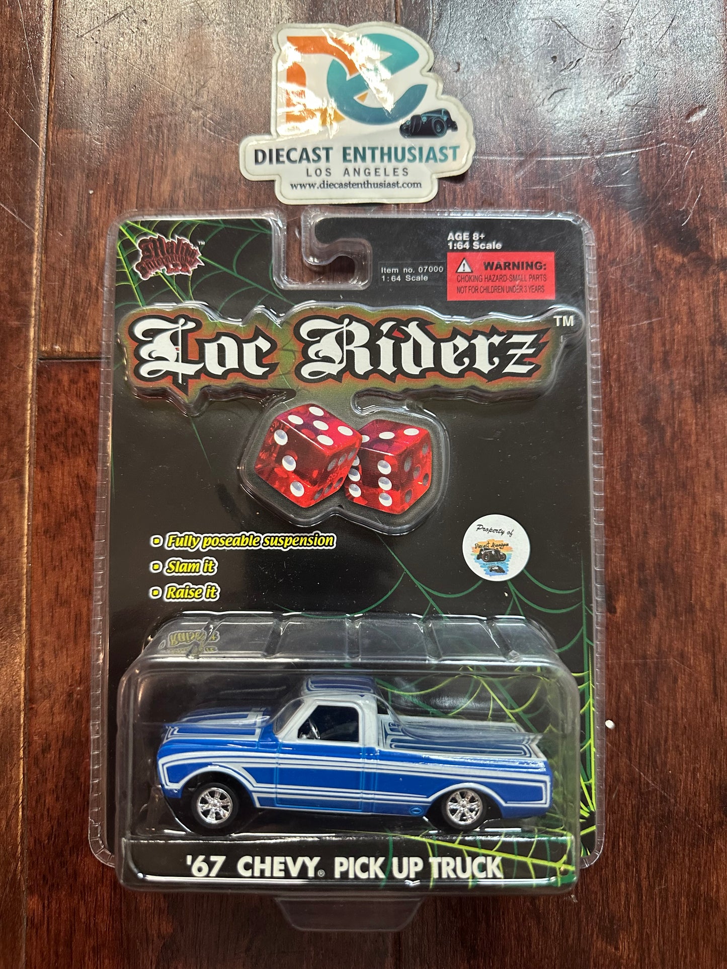 Malibu International Loc Riderz Series Impala Bel Air Set 1:64