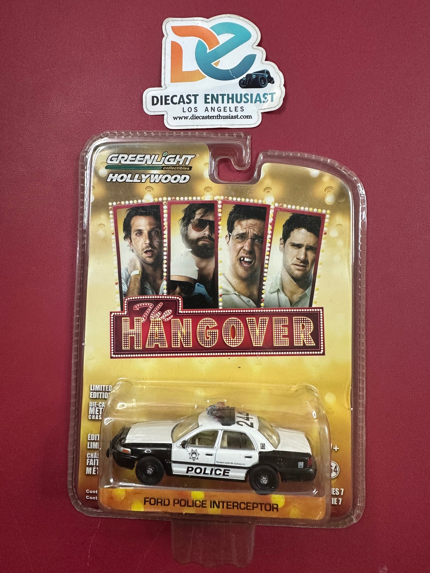 Greenlight The Hangover Ford Police Interceptor 1:64