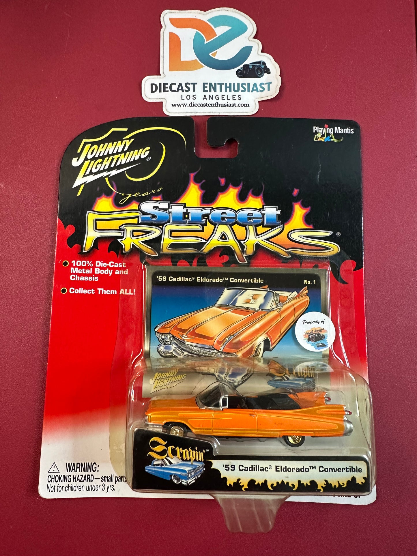 Johnny Lightning Scrappin' Series Cadillac Impala Monte Carlo Set 1:64
