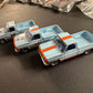 LOOSE Auto World Exclusive Mijo & JCar 1973 Chevy C10 Pick-Up Truck Set of 3 1:64