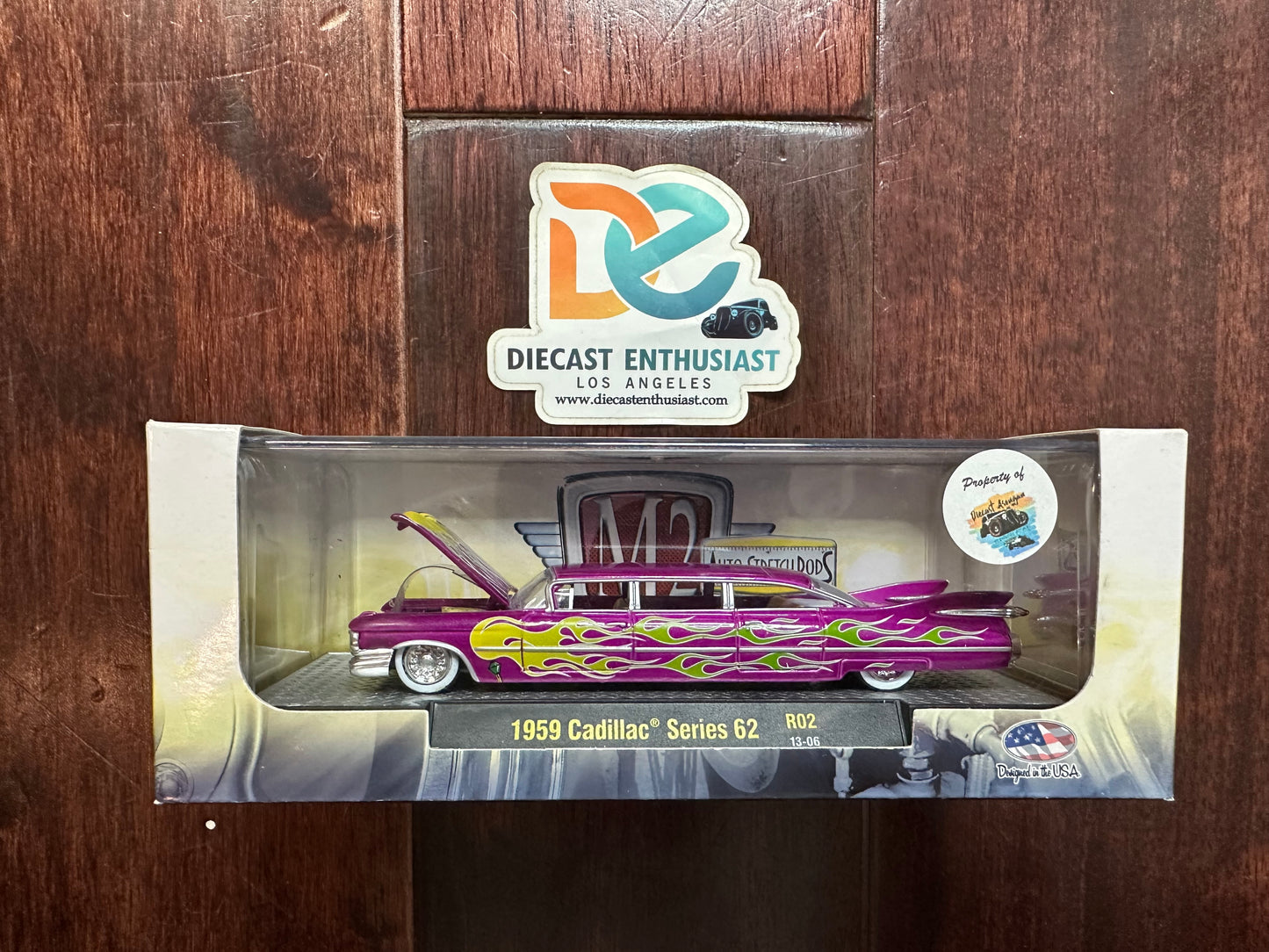 M2 Machines Auto Stretch Rods Cadillac Impala Mercury Bel Air in Lot 1:64