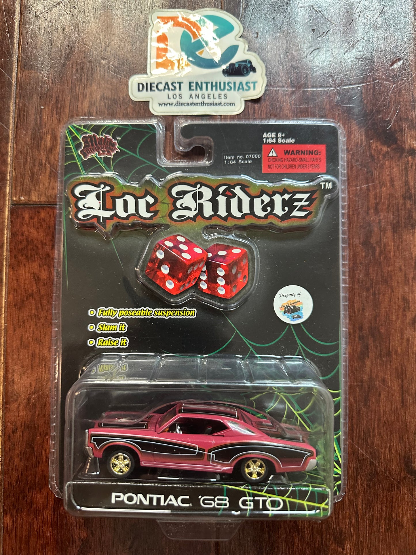 Malibu International Loc Riderz Series Impala Bel Air Set 1:64