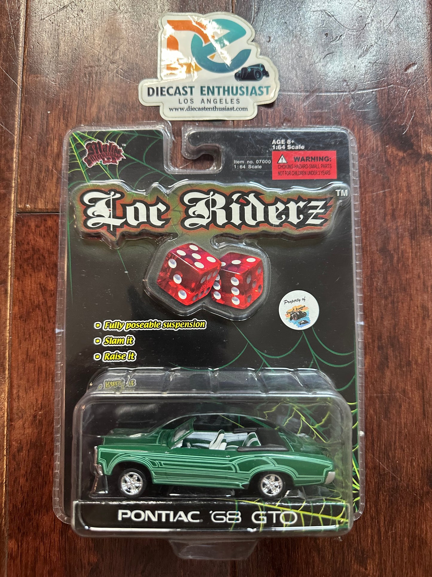 Malibu International Loc Riderz Series Impala Bel Air Set 1:64