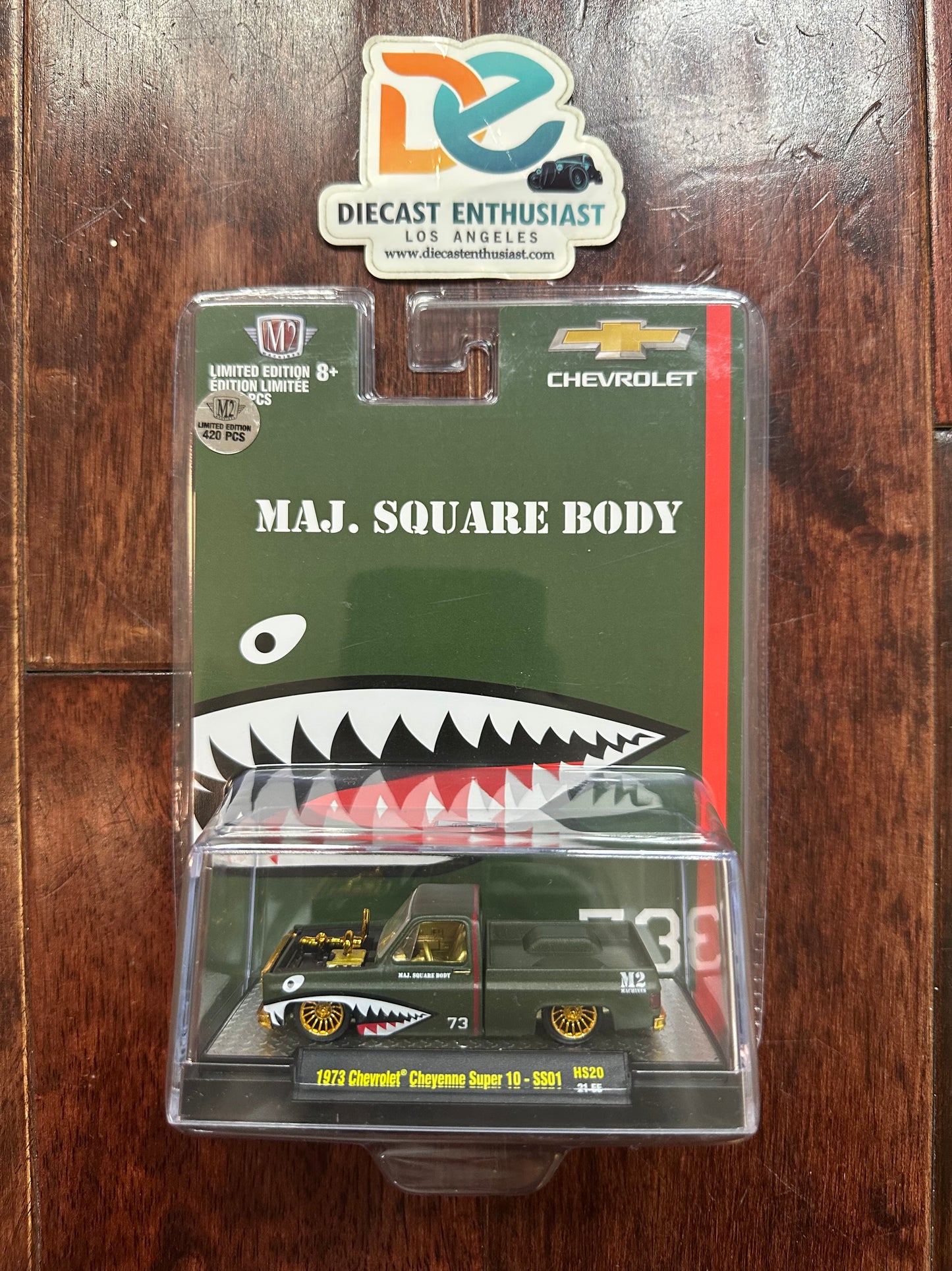 M2 Machines Squarebody Set 1973 Chevrolet Cheyenne Super 10 1:64