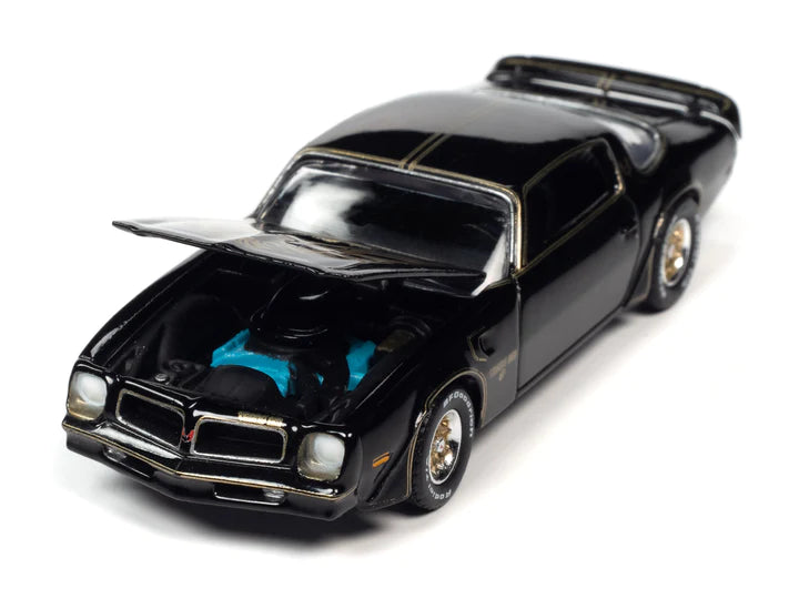 Auto World Vintage Muscle 1976 Pontiac Firebird T/A Starlight Black 1:64