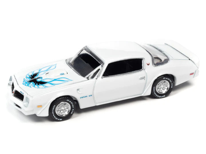 Auto World Vintage Muscle 1976 Pontiac Firebird T/A Cameo White 1:64