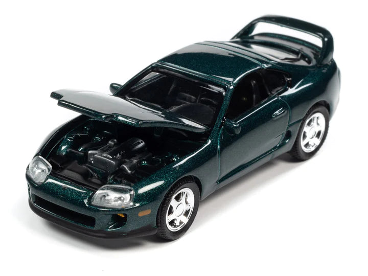 Auto World Modern Muscle 1996 Toyota Supra Deep Jewel Green Pearl 1:64