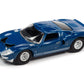 Auto World Vintage Muscle 1965 Ford GT40 Mk1 Metallic Blue 1:64