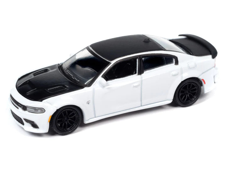 Auto World Modern Muscle 2021 Dodge Charger SRT Hellcat Redeye White Knuckle 1:64