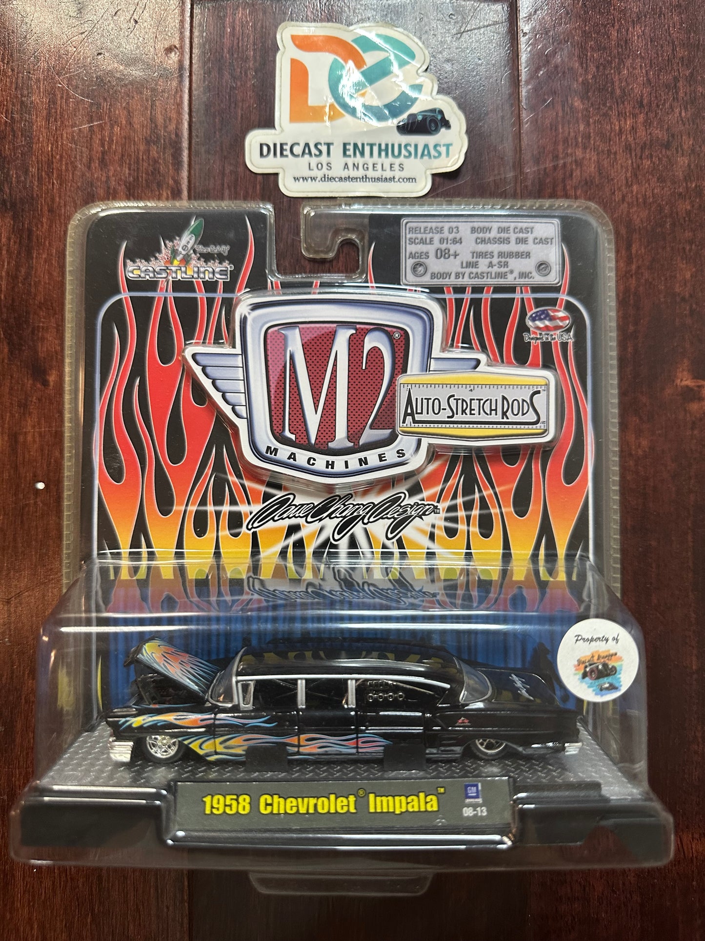 M2 Machines Auto Stretch Rods Cadillac Impala Mercury Bel Air in Lot 1:64