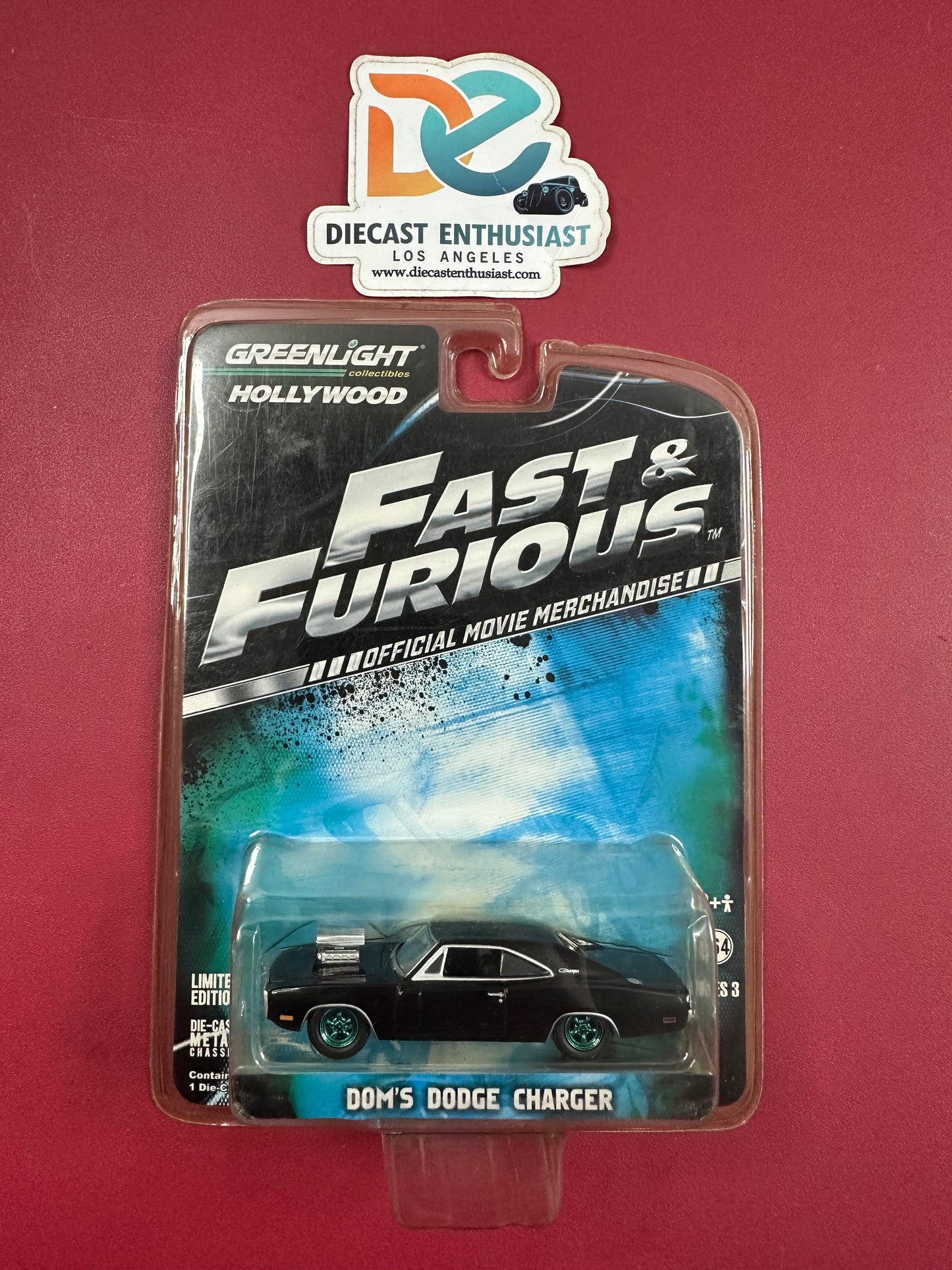 Greenlight Hollywood Series Fast & Furious Charger Challenger Set 1:64