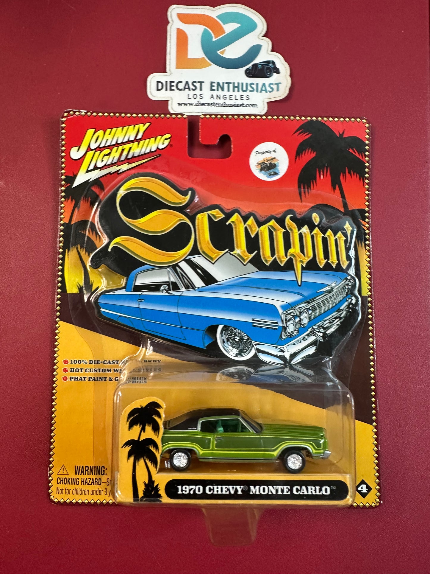 Johnny Lightning Scrappin' Series Cadillac Impala Monte Carlo Set 1:64