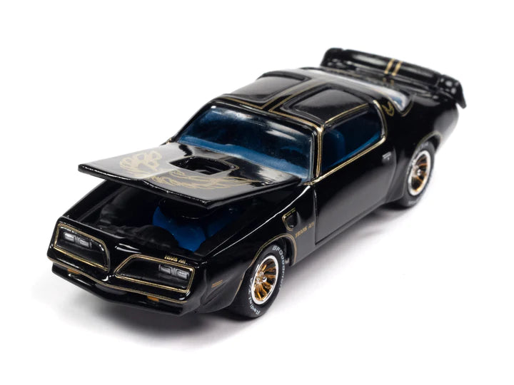 Johnny Lightning Trivial Pursuit 1977 Pontiac Firebird TA Black 1:64