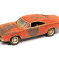 Johnny Lightning Barn Finds 1969 Dodge Charger R/T Orange Rusty 1:64