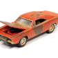 Johnny Lightning Barn Finds 1969 Dodge Charger R/T Orange Rusty 1:64