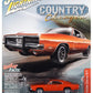 Johnny Lightning Country Charger 1969 Dodge Charger R/T Orange 1:64