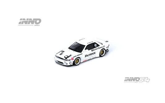 Inno64 Nissan Silvia S13 V2 Pandem Rocket Bunny Enkei White 1:64