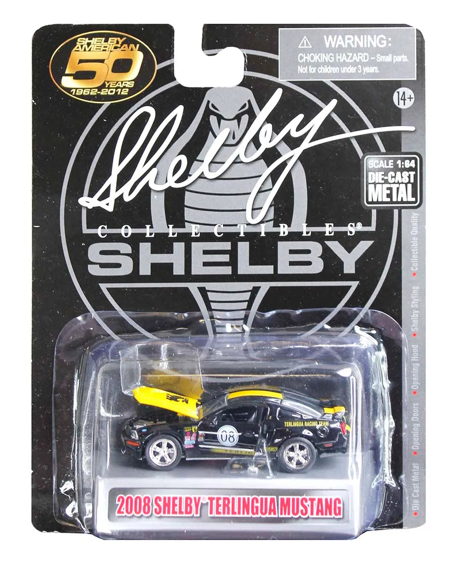 Shelby Collectibles 2008 Shelby Terlingua Mustang Black 1:64