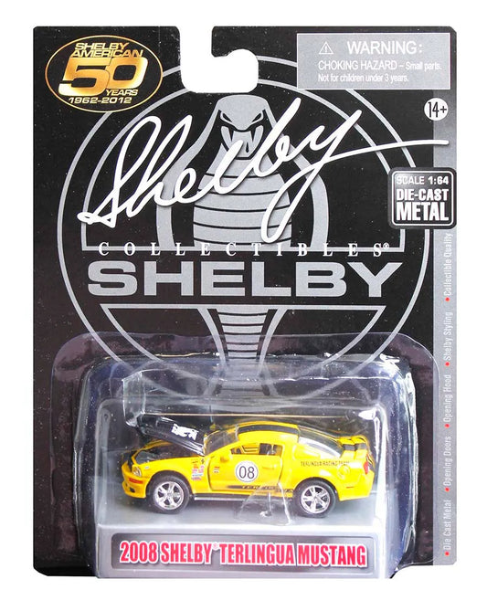 Shelby Collectibles 2008 Shelby Terlingua Mustang Yellow 1:64