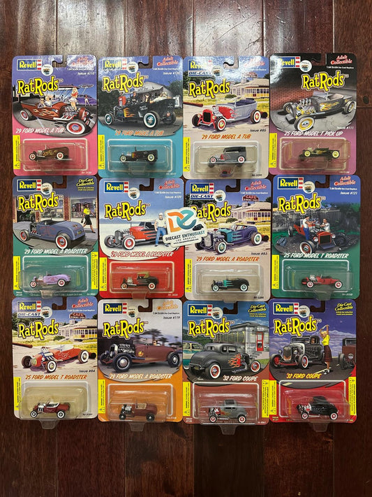 Revell Rat Rods Series Set of 12 1:64