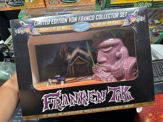 Hot Wheels Franken Tiki Von Franco Collector Set 32 Ford Purple 1:64