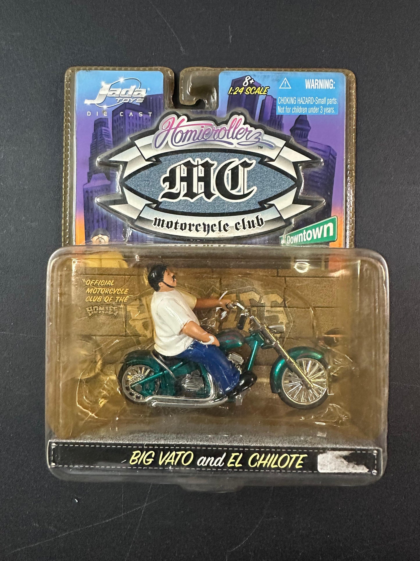 Jada Homie Rollerz MC Motorcycle Club Big Vato & Chilote