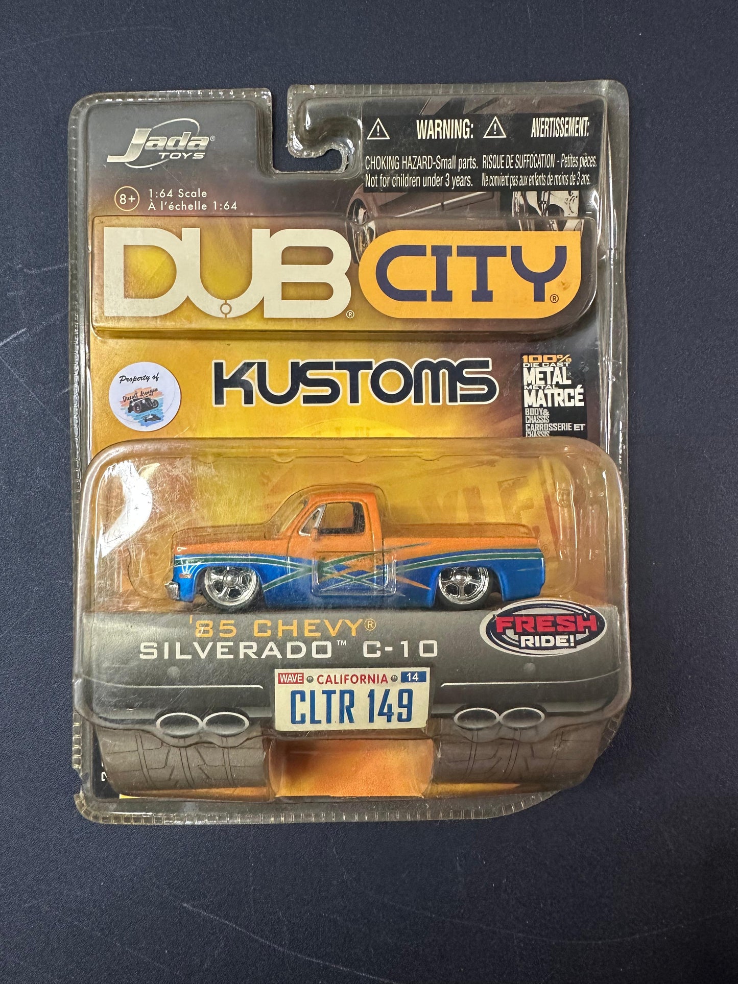 Jada Toys Chevy Silverado C10 set of 4 1:64