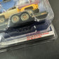 Auto World Chris Stangler CS Customs 1975 & 1974 Chevy Pickup with flatbed Trailer 1:64