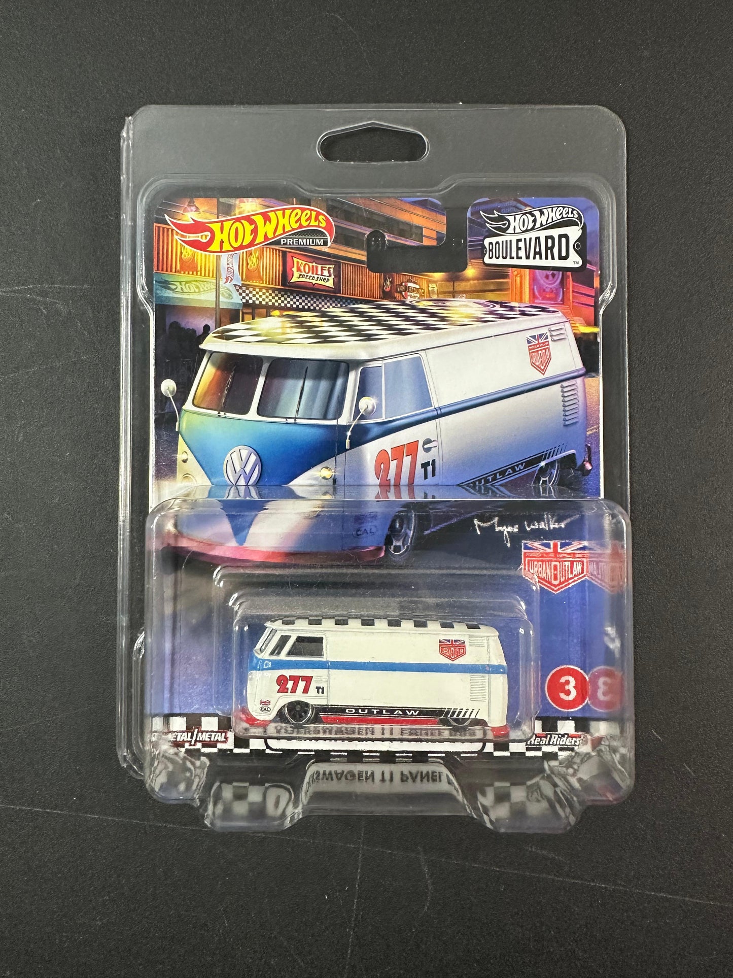 ERROR VVHTF Hot Wheels Boulevard Volkswagen T1 Panel Bus Magnus Walker 1:64