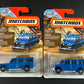 Matchbox 65 Land Rover Gen II Blue Set of Roofrack Variances 1:64