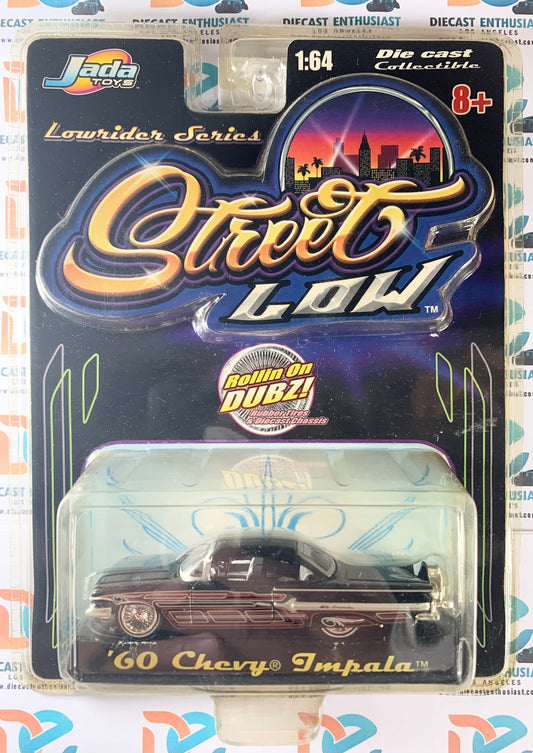 Jada Toys Street Low 60 Chevy Impala Black 1:64