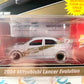 BAD BLISTER CHASE WHITE LIGHTNING Johnny Lightning Mijo Exclusives 50 Years 2004 Mitsubishi Lancer Evolution 1:64