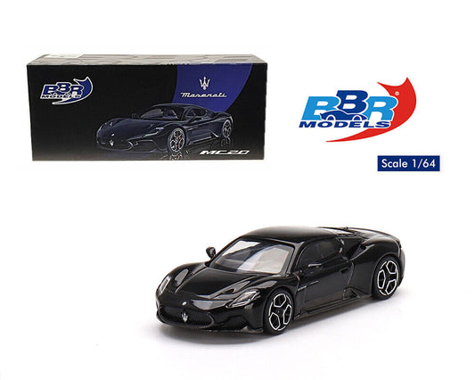 BBR Models Maserati MC20 Black 1:64