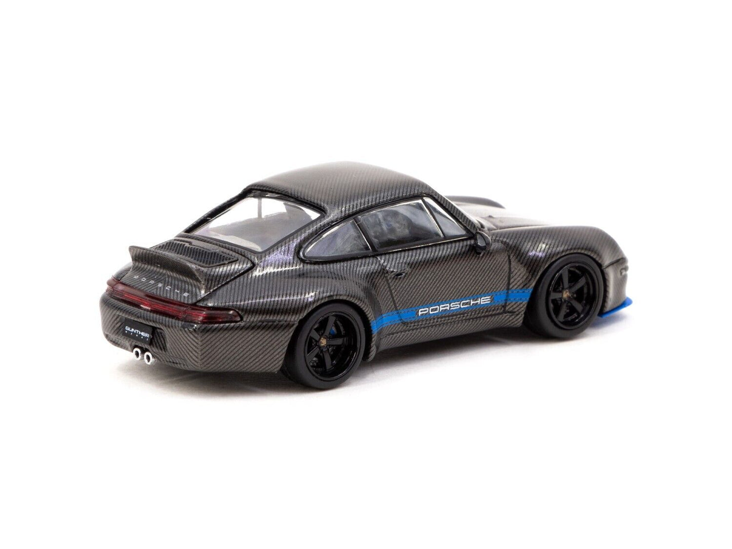 Tarmac Works Porsche 993 Gunther Werks Black Carbon 1:64