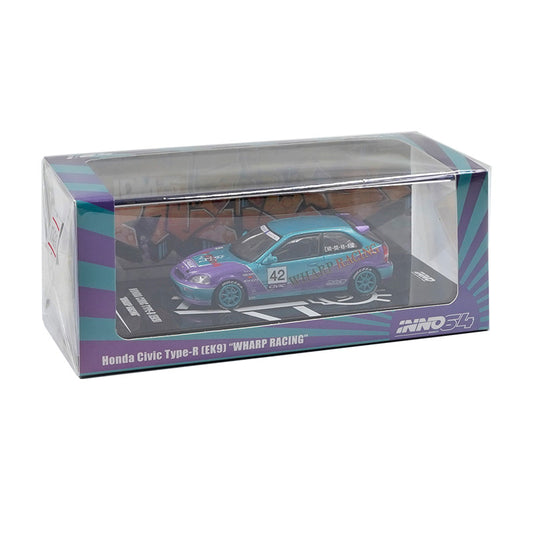 Inno64 Honda Civic Type R EK9 Wharp Racing Purple 1:64