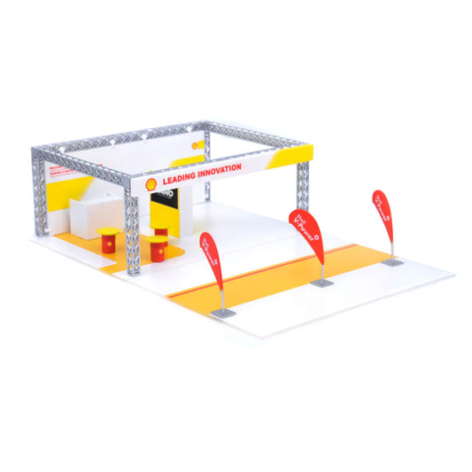 Inno Shell Exhibition Kiosk Diorama 1:64